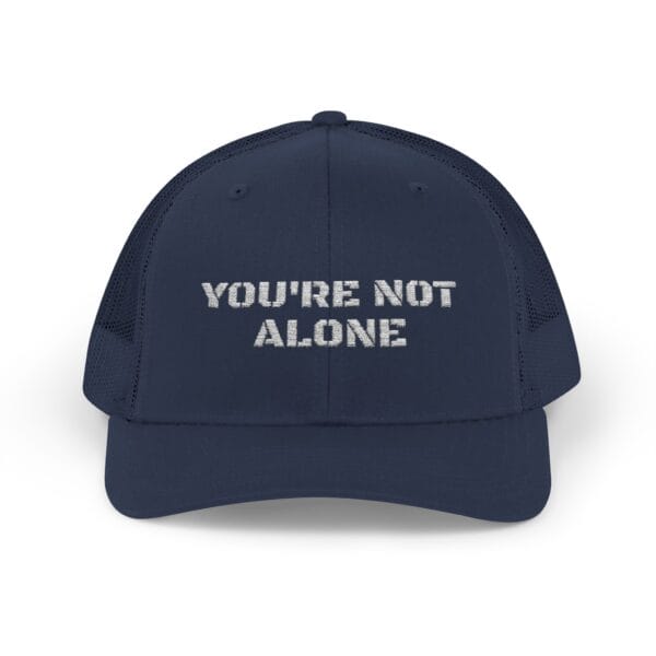 You're Not Alone Snapback Trucker Cap - Image 21