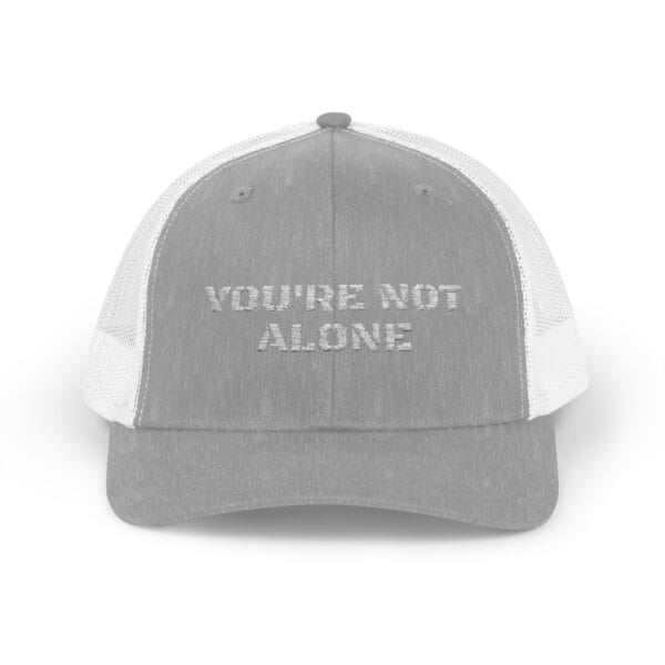 You're Not Alone Snapback Trucker Cap - Image 17